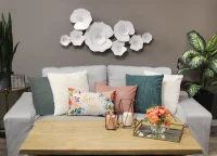 Stratton Teal Jacquard Pillow(m-2)