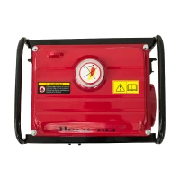 HomCom 3HP 1000 Watt 4-Stroke Gas Powered Portable Generator - Red(m-4)