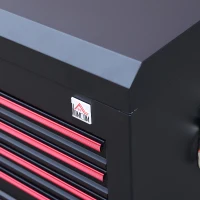 HomCom Tool Chest Storage Cabinet w/ 6 Sliding Drawer & Handle(m-10)