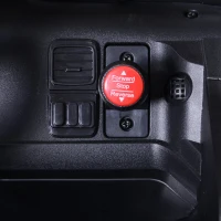 Aosom 12V Mercedes-Benz Zetros Kids Ride On Car Off Road Truck with Remote Control - Black(m-9)