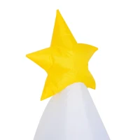 HomCom 6' LED Light Up Outdoor Inflatable Yard Decoration Glowing Christmas Tree(m-8)