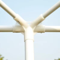 Outsunny 10' x 20'  Outdoor  Gazebo Canopy Party Tent with 4 Removable Sidewalls - Blue(m-10)