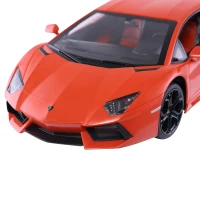 Aosom 1/14 Scale Lamborghini Aventador Remote Control Car - Orange(m-5)