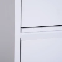 Vinsetto Metal 4 Drawer Vertical Locking Filing Cabinet - White(m-9)