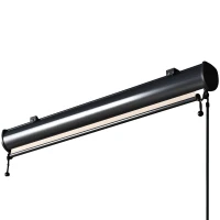 Outsunny Retractable Exterior Roller Shade Cordless Roller Shade Privacy for Balcony with UV Protection Sand Color Safety Crank Operation(m-5)