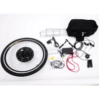 Aosom 26" Rear Wheel 48V 1000W Electric Battery Powered Bicycle Motor Conversion Kit(m-2)