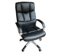 HomCom Synthetic Leather Computer Office Chair Black - 3461(m-2)