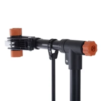 Aosom 61” Adjustable Portable Folding Bike Sport Tuning/ Repair Work Stand Rack- Black(m-10)