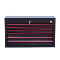 HomCom Tool Chest Storage Cabinet w/ 6 Sliding Drawer & Handle(m-4)