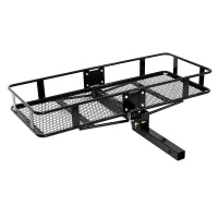 Aosom 48” Hitch Mounted 2" Receiver Folding Cargo Carrier(m-4)