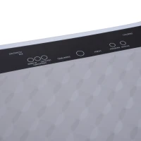 Soozier Fitness Standing Vibration Platform Machine with Resistance Bands(m-13)