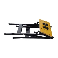 HomCom 25” Adjustable Folding Portable Work Bench and Vise – 330lb Capacity(m-4)