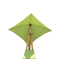 Outsunny Outdoor Hanging Sky Swing Chair w/ Stand - Green(m-8)