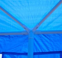 Outsunny 10' x 20'  Outdoor  Gazebo Canopy Party Tent with 4 Removable Sidewalls - Blue(m-9)