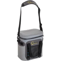 Outsunny 20 Quart Waterproof Portable Insulated Soft Sided Cooler Picnic Tote Bag - Grey(m-1)