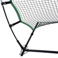Soozier 2 in 1 Soccer Rebounder Net Portable Football Trainer Passing and Solo Skills(m-10)