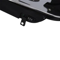 Qaba 120W Kids Motorized Riding Electric Scooter - Red / Silver(m-3)