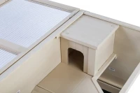 New Age Pet Park Avenue Indoor Rabbit Hutch-Maple(m-7)