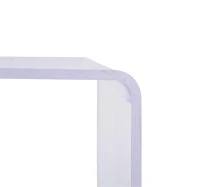 HomCom 38" Modern Acrylic Coffee Table(m-8)