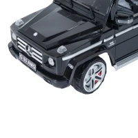 Mercedes-Benz G55 12V Kids Electric Battery Toy Ride-On Car w/ Remote Control - Black(m-7)