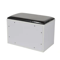 HomCom Shoe Storage Bench - White(m-4)