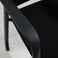 Vinsetto Set of 2 Stackable Waiting Room Chairs Ergonomic Curved Mesh Backrest Leisure Chair with Armrest(m-7)