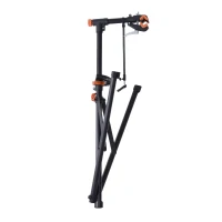 Aosom 61” Adjustable Portable Folding Bike Sport Tuning/ Repair Work Stand Rack- Black(m-8)