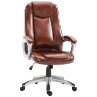 Vinsetto PU Leather High Back Ergonomic Executive Office Chair Computer Desk Seat(m-1)