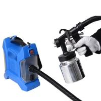 HomCom 650W HVLP Electric Paint Sprayer Spray Kit(m-2)