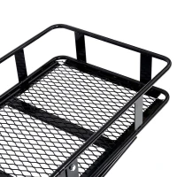 Aosom 48” Hitch Mounted 2" Receiver Folding Cargo Carrier(m-5)