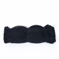 PawHut 50' x 50' Mesh Bird Repellent Netting - Black(m-5)