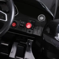 Aosom 6V Audi TT RS Kids Outdoor Electric Sports Car Luxury Ride On Vehicle Toy One Seat with Remote Control - Black(m-9)