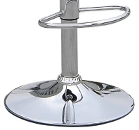 HomCom Vintage Adjustable Open Back Rattan Bucket Seat Patio Bar Stool - Set of 2(m-6)