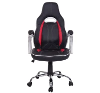 HomCom High Back Racing Style Ergonomic Gaming Chair - Red / Black(m-2)