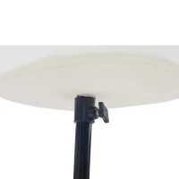 HomCom 35” - 26” - 35” Female Sewing Adjustable Mannequin Torso Dress Form With Tripod Base - White(m-8)