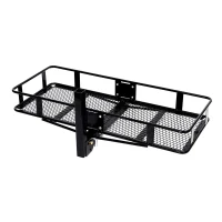 Aosom 48” Hitch Mounted 2" Receiver Folding Cargo Carrier(m-3)