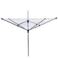 Outsunny Outdoor Deluxe Rotary Clothesline Clothes Dryer - 10 Lines - 164 ft Line Length(m-1)