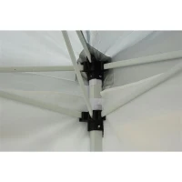 Outsunny 10' x 20' Easy Pop Up Canopy Party Tent with 4 Removable Sidewalls - White(m-7)