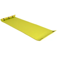 Soozier 17' x 5' ft Roll-Up Pool Float Pad for Lakes, Oceans & Pools, Water Mat for Relaxing & Recreation - Yellow(m-1)