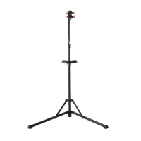 Aosom 61” Adjustable Portable Folding Bike Sport Tuning/ Repair Work Stand Rack- Black(m-6)