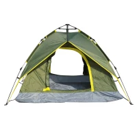 Outsunny 7' x 6' Lightweight 2 Person Pop-Up Camping Tent with Removable Waterproof Rainfly(m-5)