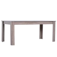 HomCom 43" Wood Rectangle Modern Contemporary Parsons Coffee Table(m-7)