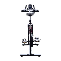 Soozier Indoor Stationary Cycling Exercise Bike w/LCD Display - Black and Red(m-2)