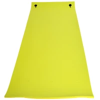 Soozier 17' x 5' ft Roll-Up Pool Float Pad for Lakes, Oceans & Pools, Water Mat for Relaxing & Recreation - Yellow(m-5)