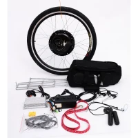 Aosom 26" Rear Wheel 48V 1000W Electric Battery Powered Bicycle Motor Conversion Kit(m-1)