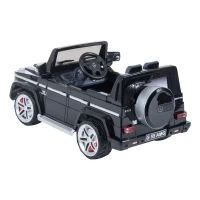 Mercedes-Benz G55 12V Kids Electric Battery Toy Ride-On Car w/ Remote Control - Black(m-3)