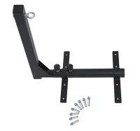 Soozier Durable Steel Adjustable Height Home Gym Boxing Bag Hanger Wall Mount Kit(m-8)