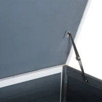 PawHut 46” x 31” Wooden Rustic Outdoor Elevated Dog House With Hinged Roof(m-8)