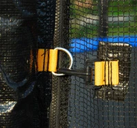 Aosom 10' x 7' Rectangle Backyard Trampoline Net Safety Enclosure Kit(m-4)