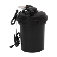 Pawhut 6.6G 2642GPH Biological Pond Water Filter Pump w/ 11W UV Sterilizer(m-1)